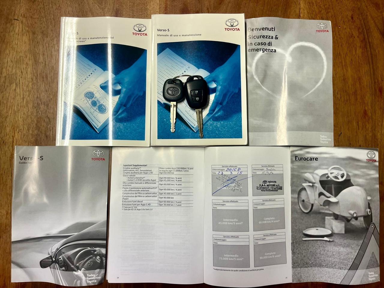 Toyota Verso-S 1.4D 2012 96.000km cambio automatico