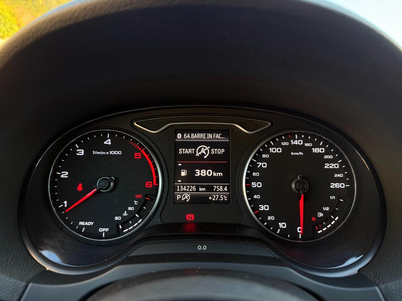 Audi A3 SPB /2.0 TDI 150CV/AUTOMATICA/LED/NAVI