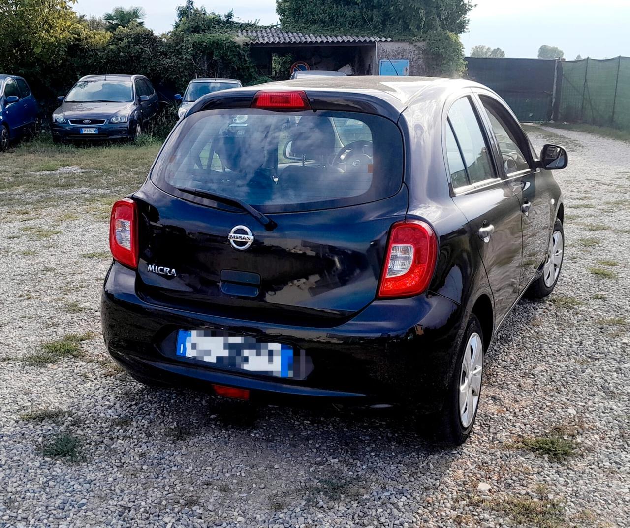 Nissan Micra 1.2 benzina gpl del 2017