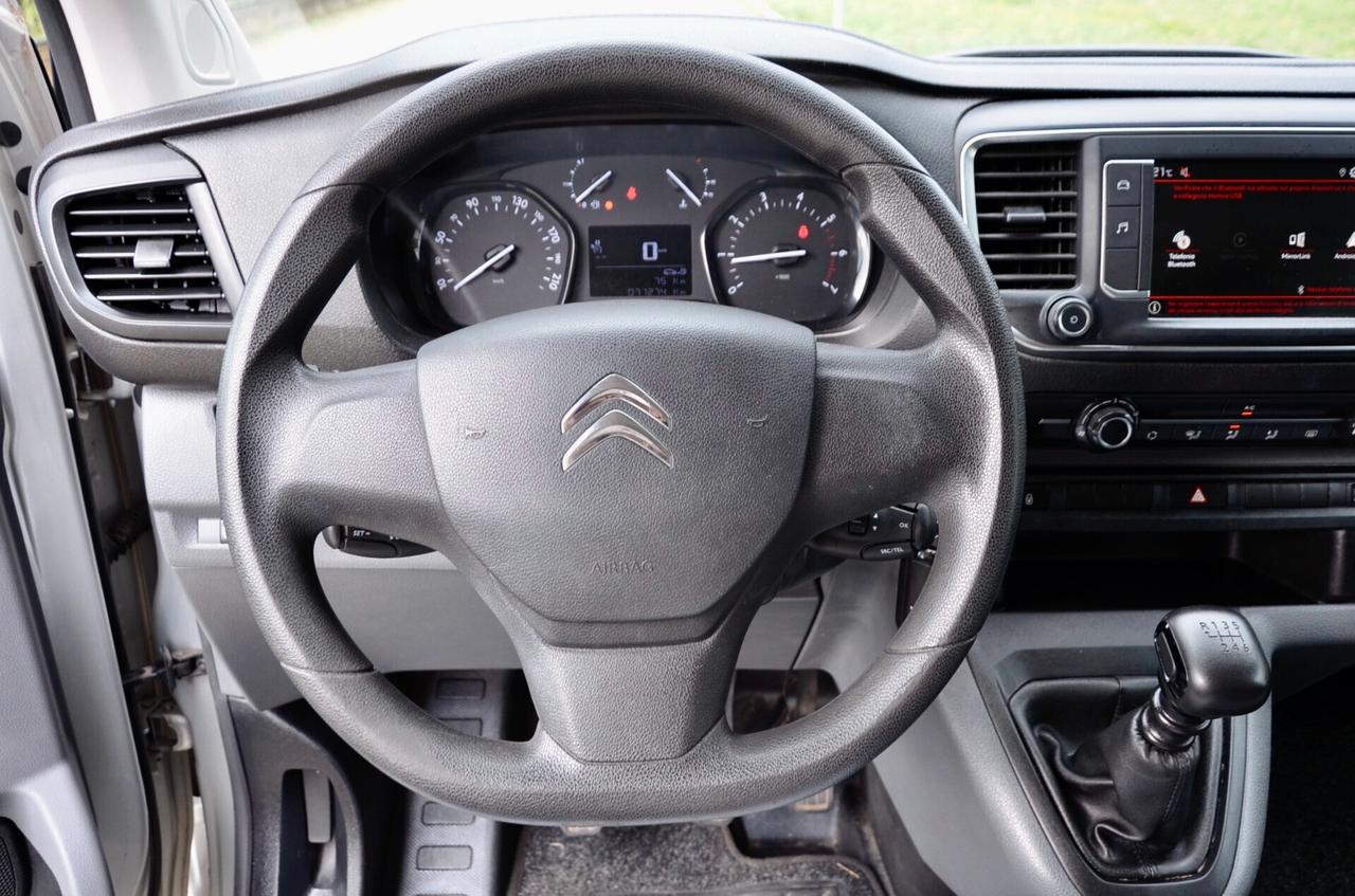 CITROEN JUMPY SPACETOURER 1.5d 120cv PASSO MEDIO, 9 POSTI, VETTURA PRIVATA NO IVA, UFF ITALIANA, SERVICE CITROEN, APPLE ANDROID, PERMUTE