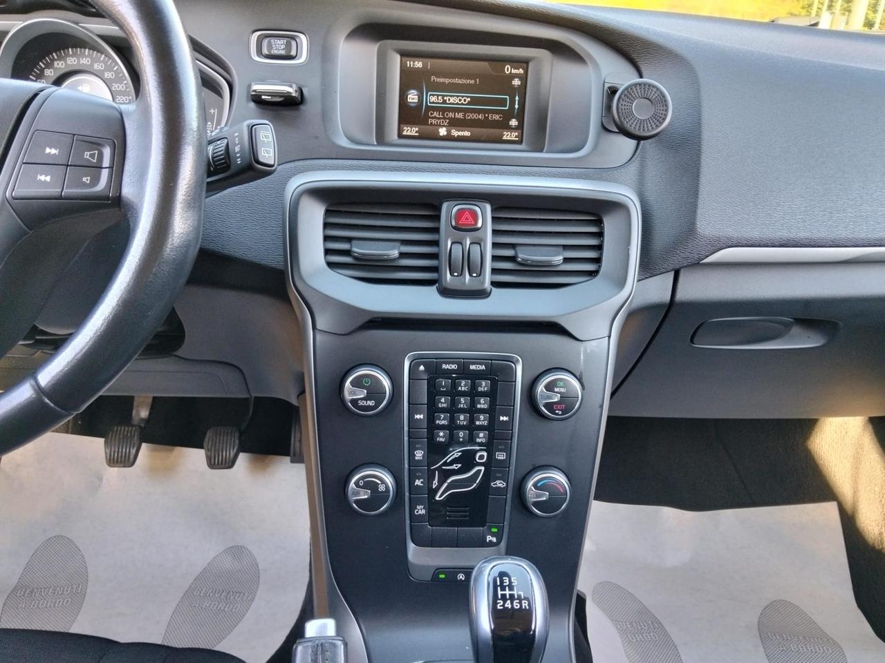 Volvo V40 D2 120Cv*S&S*Cerchi*Sensori*Cruise*Euro 6B