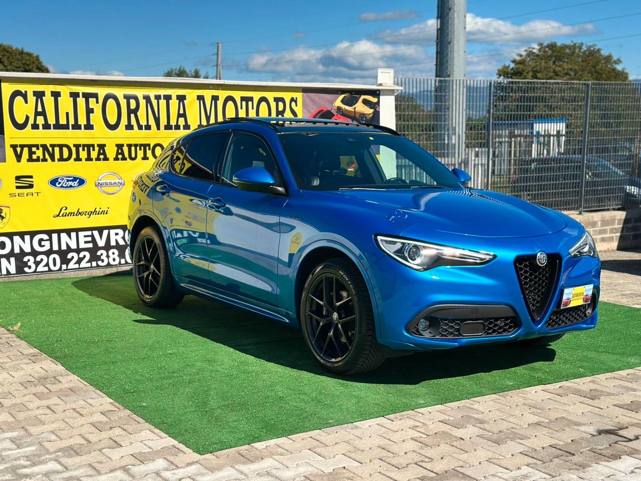 Alfa Romeo Stelvio 2.2 Turbodiesel 210 CV AT8 Q4 Veloce 06/2021 garanzia permute finaziamento