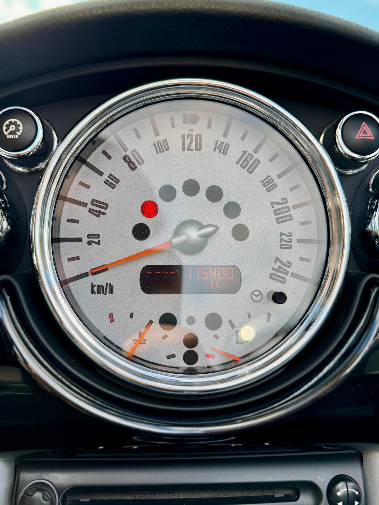 Mini Cabrio 1.6 85kw Benz *Catena Distribuz.*doppio treno di cerchi lega*