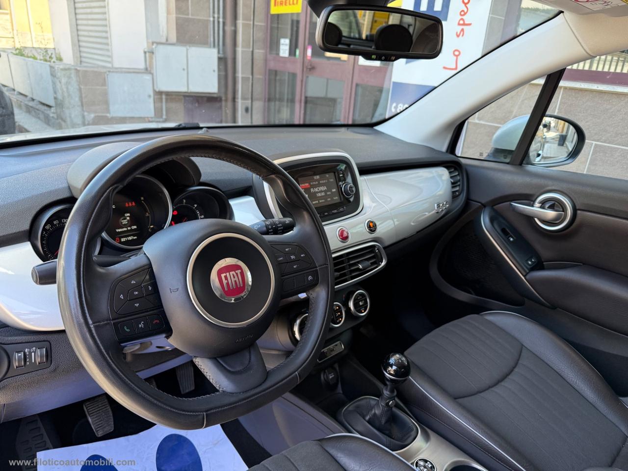 FIAT 500X 1.6 M.Jet 120 CV Lounge GANCIO TRAINO - FARI XENON
