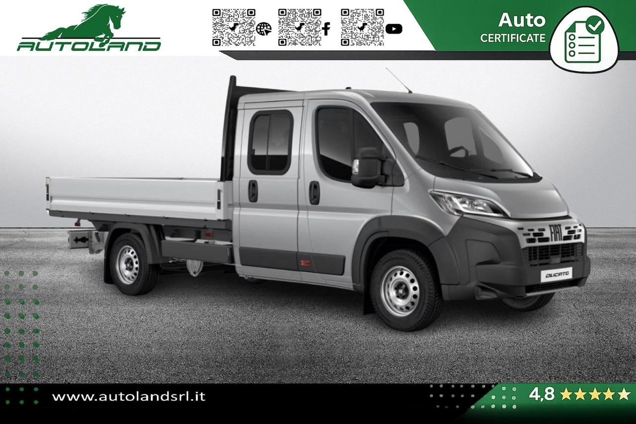 FIAT Ducato 35 Pianale L4 Doppia Cabina 7 posti 2.2 diesel 180cv auto *Iva Esposta*