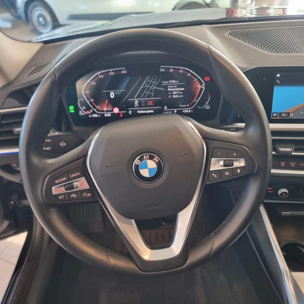 Bmw 318d 48V Touring Luxury - Pelle - Navy