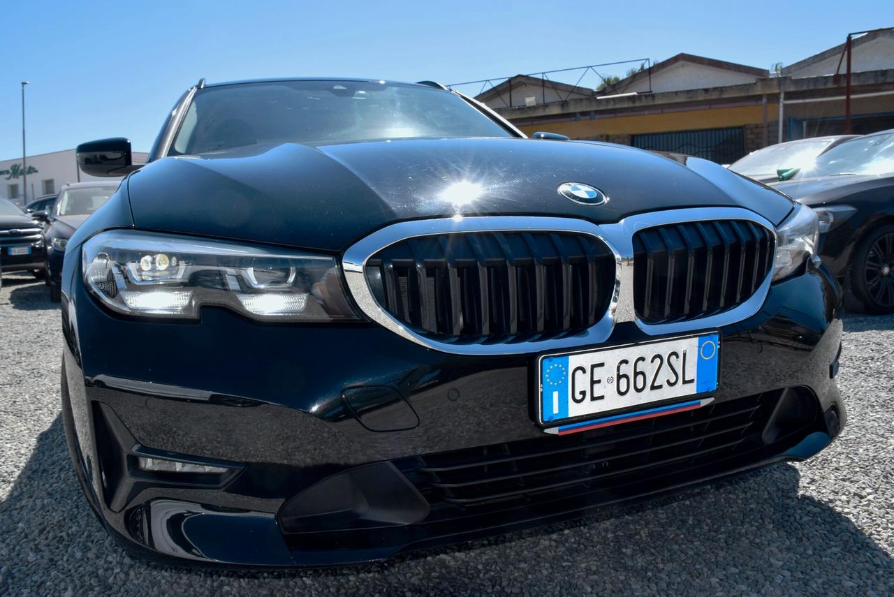 Bmw 318 318d SW MILD HYBRID AUTOMATICA FULL OPT. KM REALI