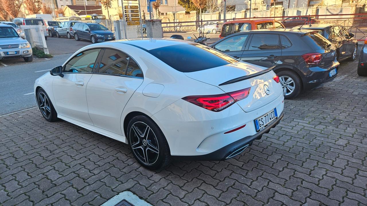 Mercedes-benz CLA 200 Coupe Premium AMG auto 163CV NAVY-CAM-SED.RISC