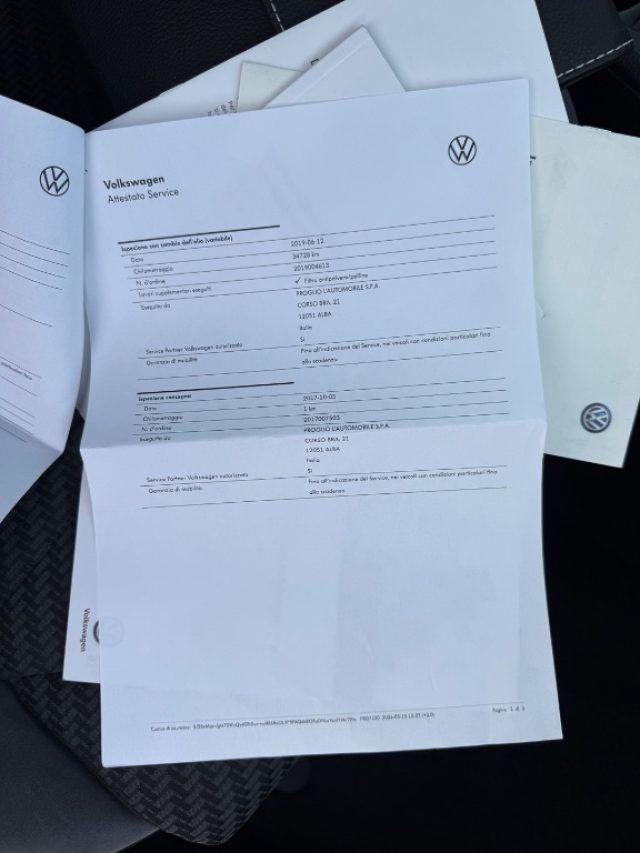 VOLKSWAGEN Golf 7.5 R-Line GARANZIA -TAGLIANDI VW