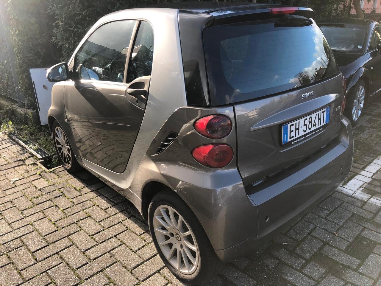 Smart ForTwo 1000 52 kW coupé passion GARANZIA EUROPEA DELLA CONFORMGEST 24 MESI!!! RINNOVABILE FINO A 36 MESI!!!