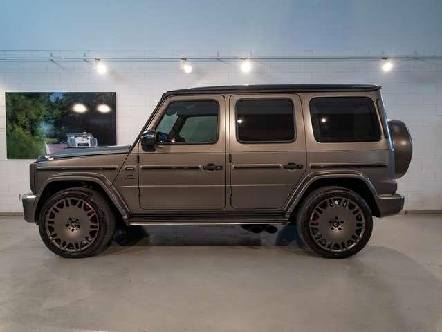 Mercedes-Benz G 63 AMG +MANUFAKTUR+CERCHI BRABUS+GRIGIO MONZA MAGNO+FULL CARBONIO+INTERNI SUPERIOR+PACC. NIGHT 1&2+IVA ESPO