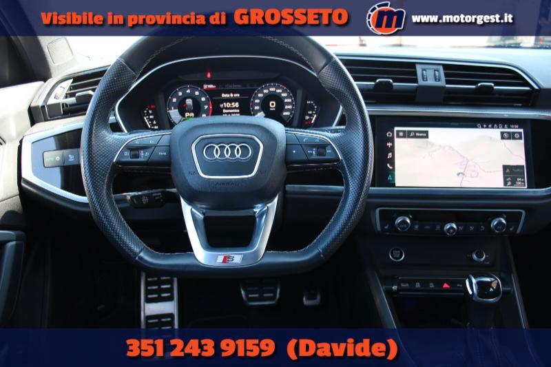 Audi Q3 Sportback 45 2.0 tfsi S line edition quattro 245cv s.-tronic