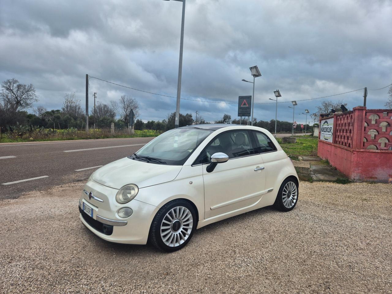 Fiat 500 1.2 LOUNGE BIANCO PERLA SUPER TAGLIANDO