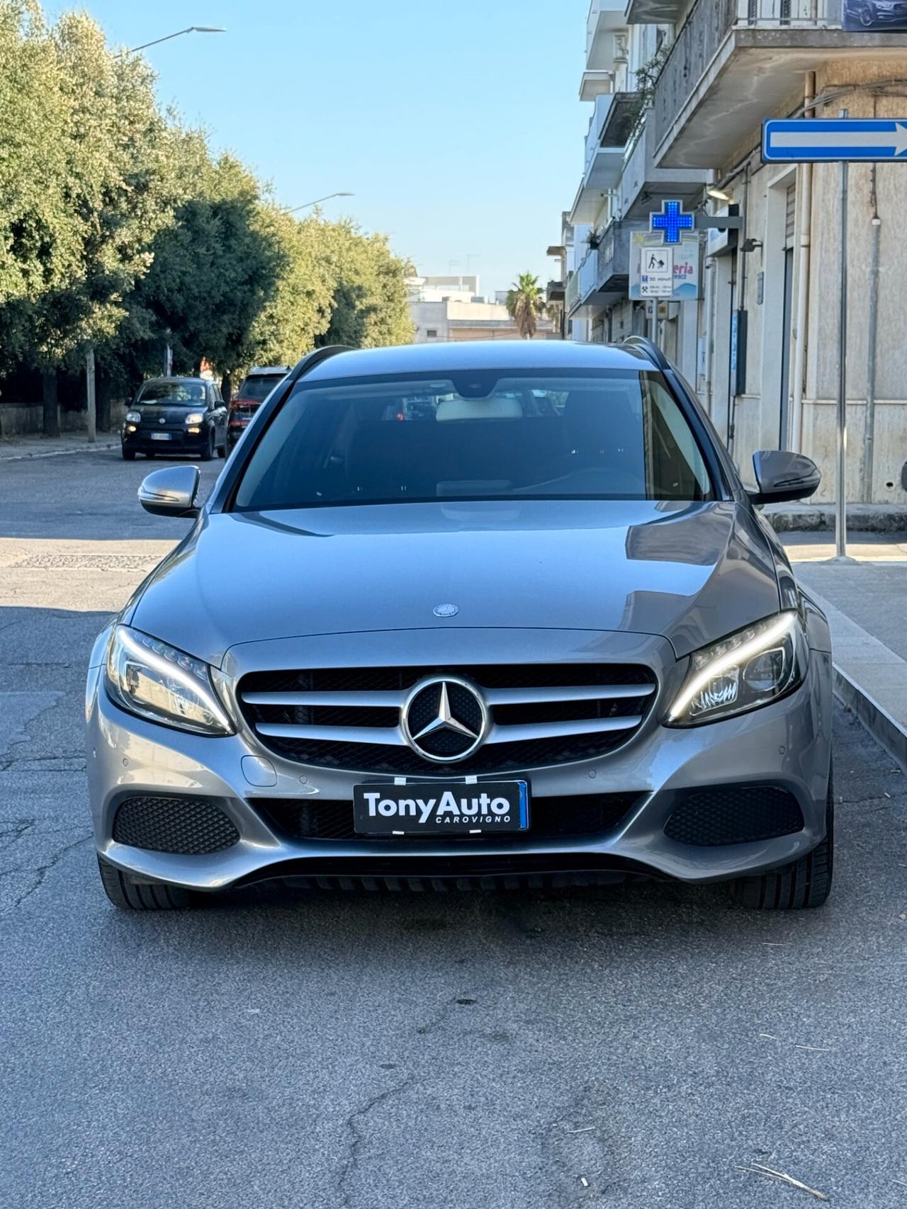 Mercedes-benz C 220 SW d Sport Plus auto NAVI,FULL LED, SENSORI DI PARCHEGGIO,BLUETOOTH,ANDROID