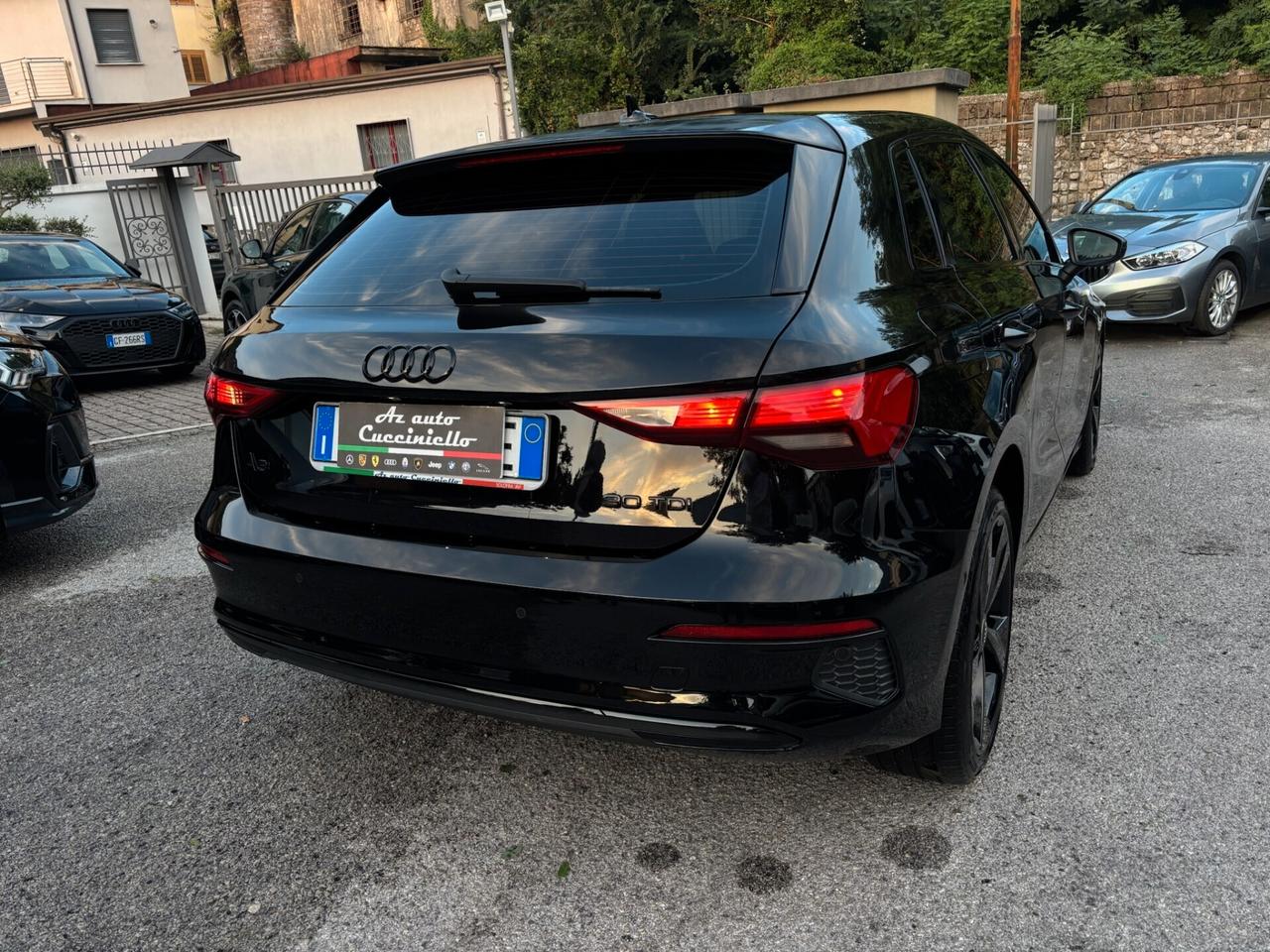 Audi A3 SPB 30 TDI 116 CV - S-LINE - S-TRONIC MY 22 TOTAL BLAK
