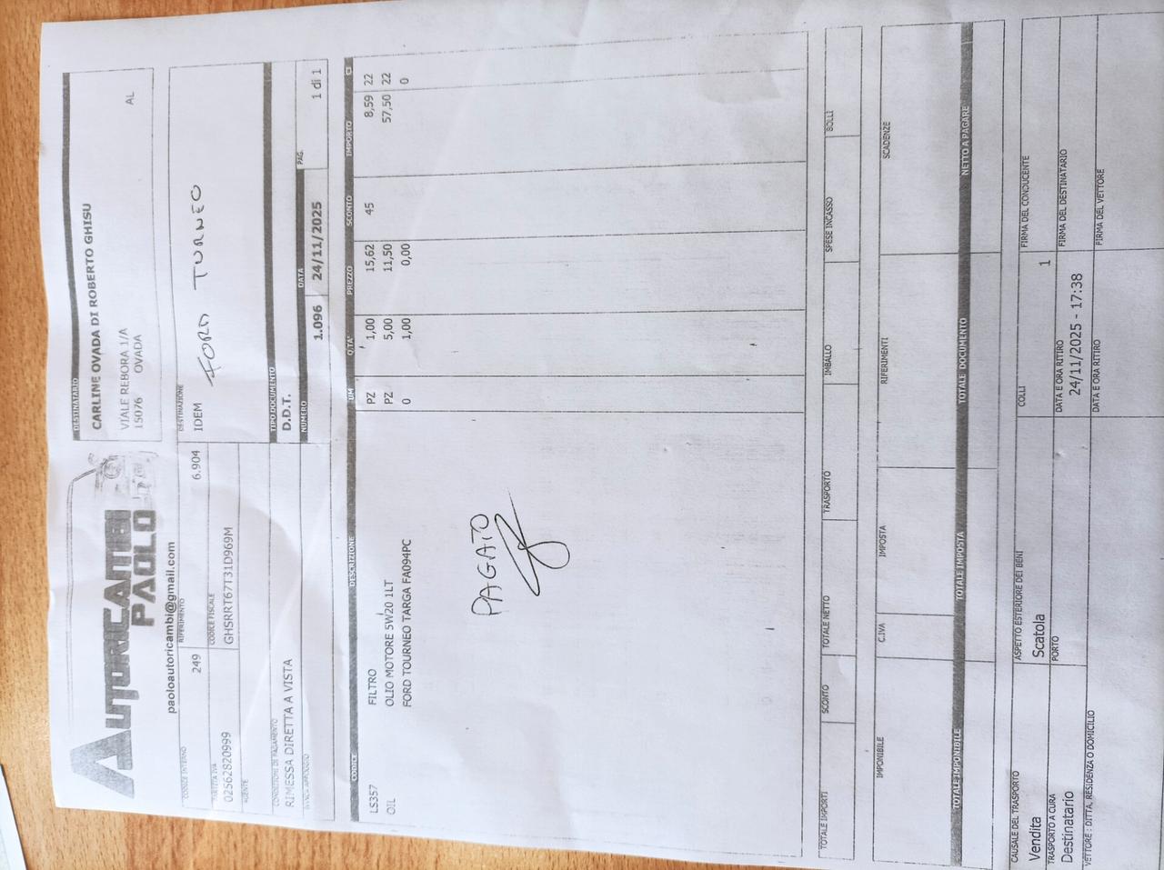 Ford Tourneo Courier 1.0 EcoBoos SOLO 24000KM