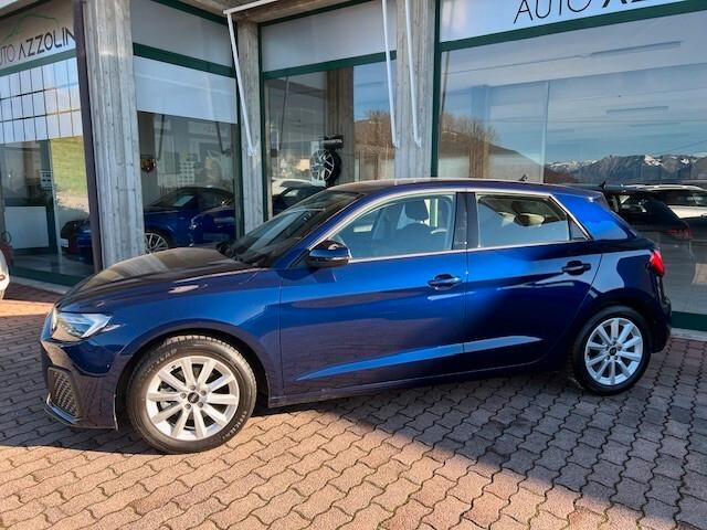 Audi A1 Sportback 30 tfsi 116cv s-tronic, Led, Carplay, Neopatentati