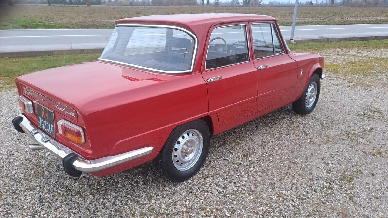 Alfa Romeo Giulia Nuova Super BELLISSIMA targhe nere