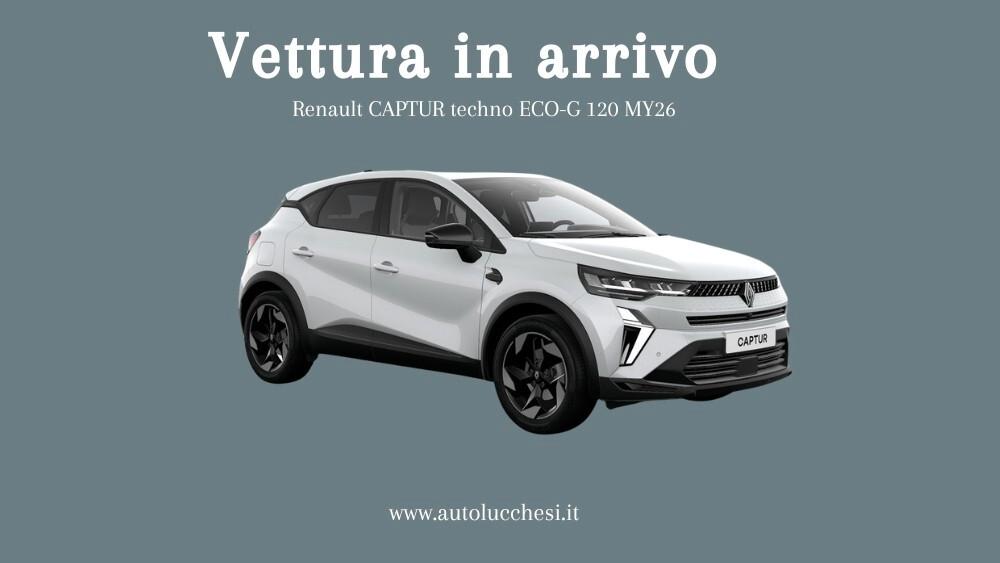 Renault Captur techno ECO-G 120 MY26
