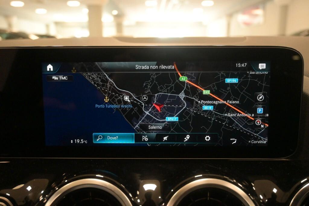 MERCEDES-BENZ B 180D 115CV 6M. BUSINESS SOLUTION ( FARI LED - PELLE - CRUISE - NAVI PREMIUM - PARK ASSIST - TELECAMERA POST. )
