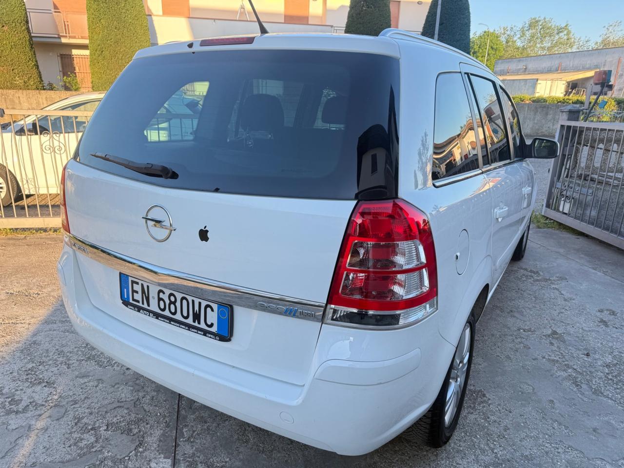Opel Zafira 1.6 Turbo Metano 2029 7 POSTI 2012