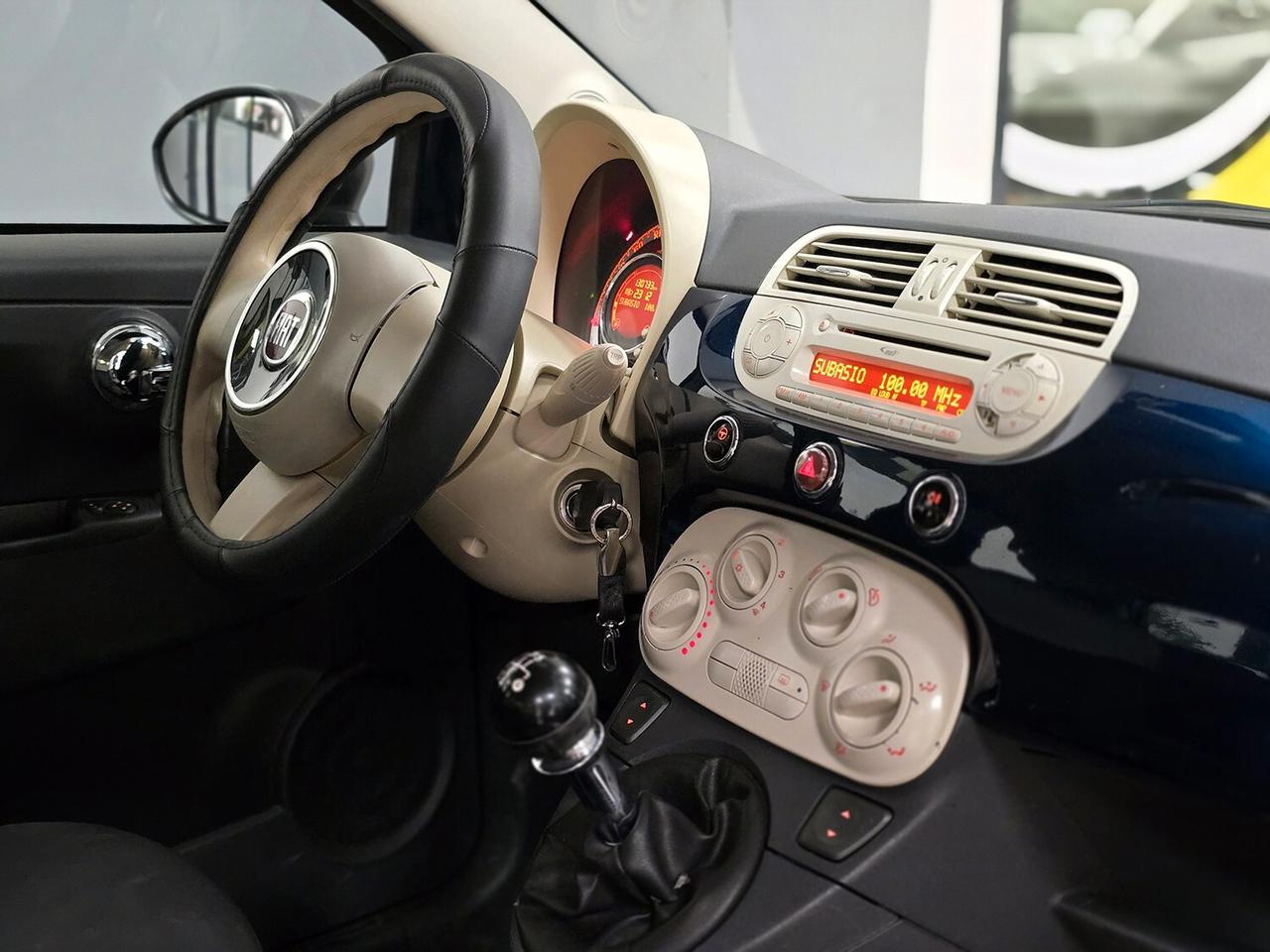 FIAT 500 1.2 POP 69CV BLU! GPL! SERVICE! SOLO 130MILA KM!