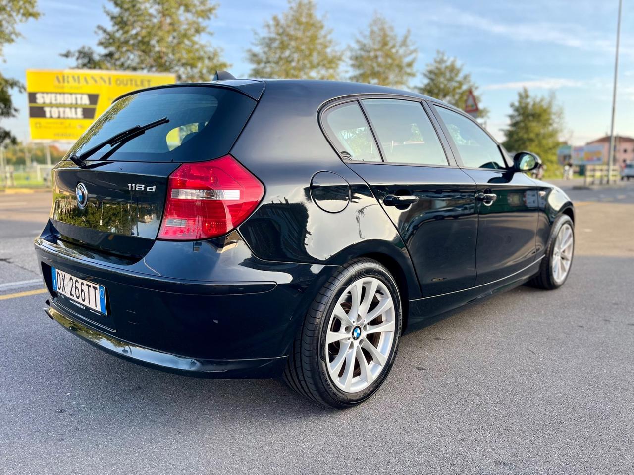 Bmw 118 118d cat 5 porte Futura DPF