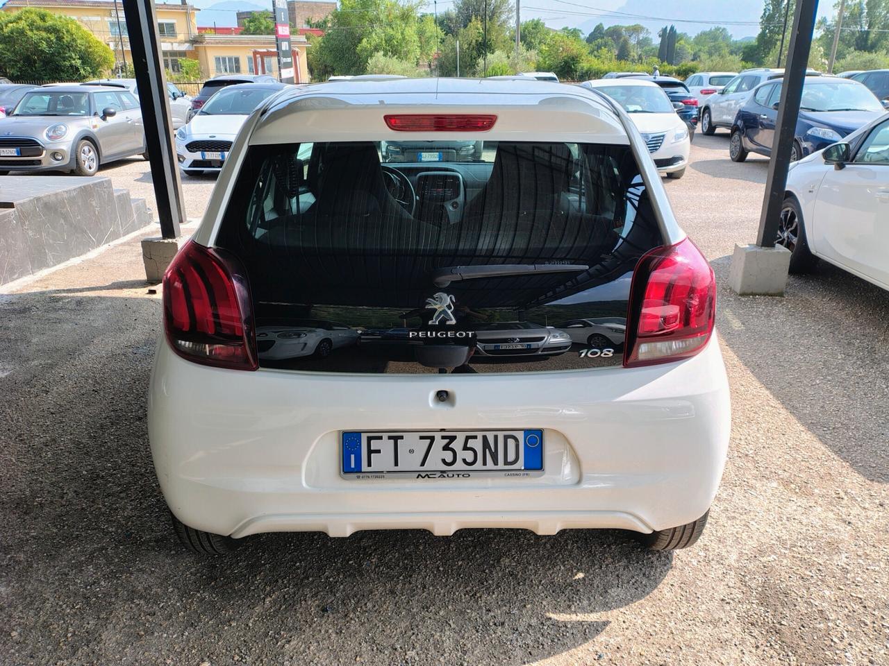 Peugeot 108 VTi 72 ETG 5 porte GT Line