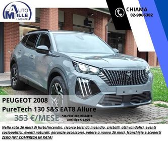 PEUGEOT 2008 PureTech 130 S&S EAT8 Allure