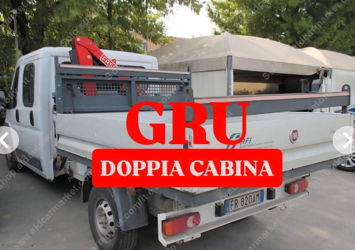 FIAT DUCATO MAXI 2.3 CASSONE 7 POSTI GRU