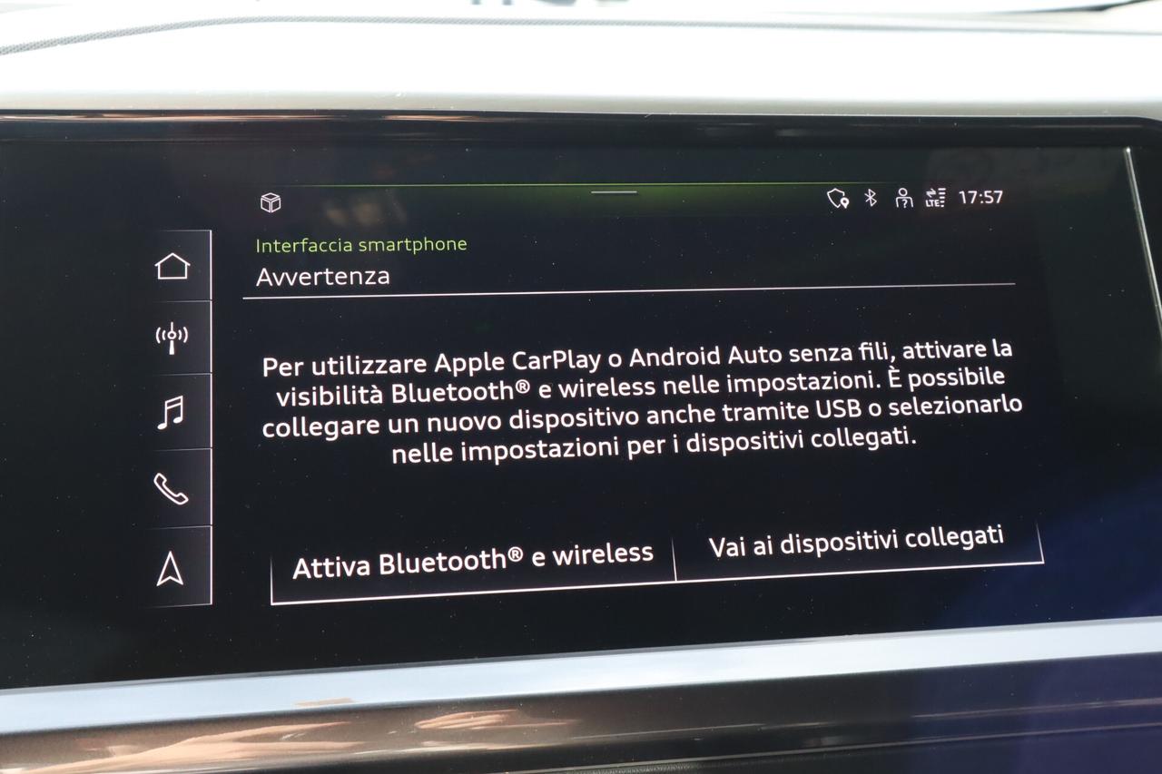 Audi Q4 Etron 50 QUATTRO 300CV S-LINE MATRIX POMPA DI CALORE SONOS