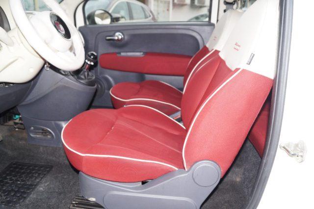 FIAT 500C C 1.2 Lounge TETTO IN TELA ROSSA