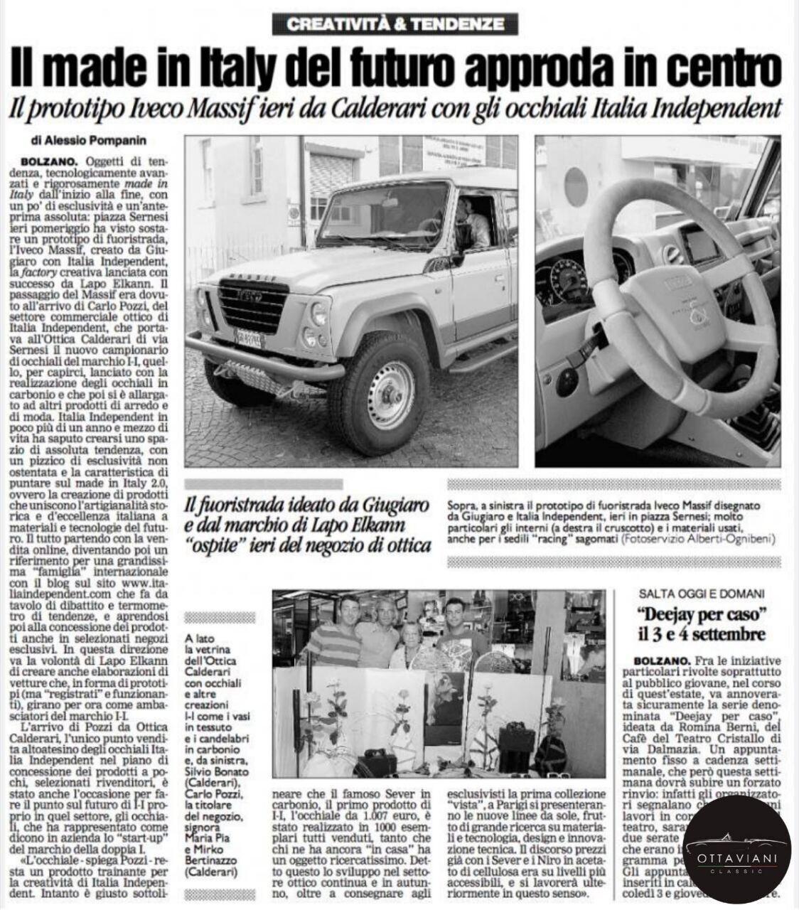 Iveco Massif by Giugiaro Italia Independent