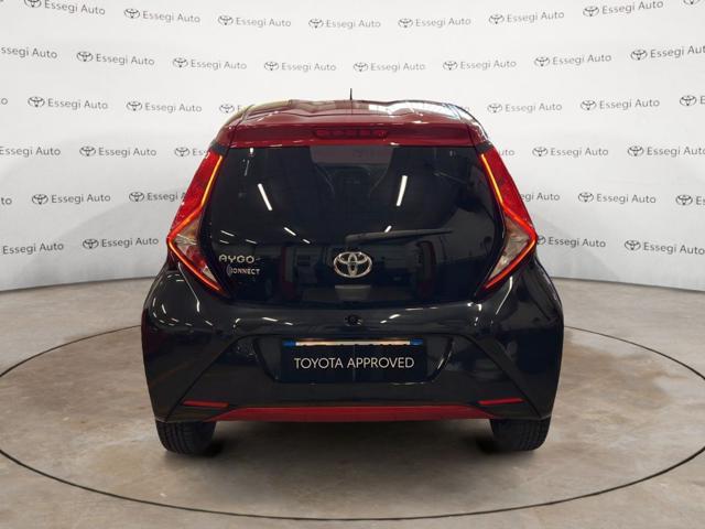 TOYOTA Aygo Connect 1.0 VVT-i 72 CV 5 porte x-clusiv red style