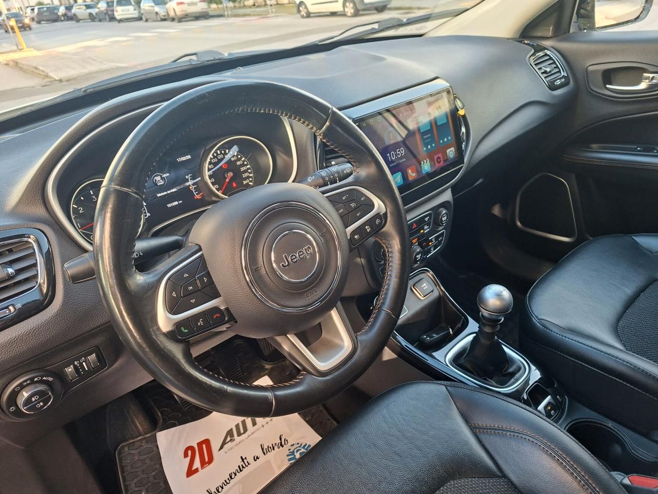 Jeep Compass 1.6 M.Jet Limited * Bicolore * Pelle * Navi * Garantita 12 Mesi