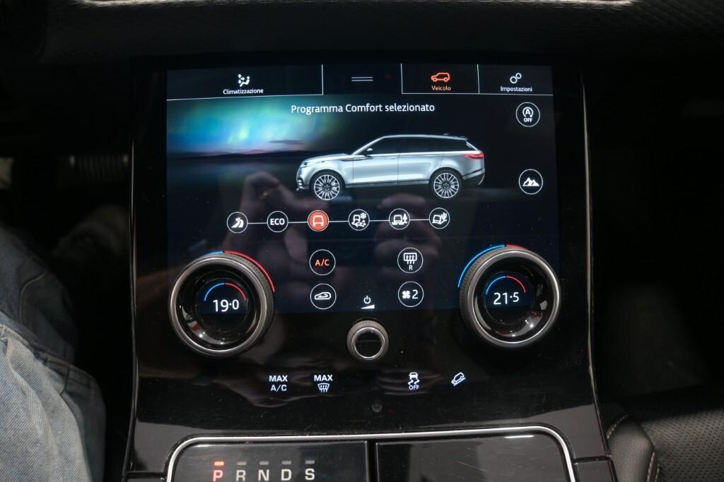 RANGE ROVER VELAR 2.0D I4 241CV AWD R-DYNAMIC S ( FARI LED - PELLE - TETTO PANORAMICO APR. - CRUISE - COCKPIT - NAVI - MIRROR - PDC - TELECAMERA POST. - CERCHI 19 ) KM 59000
