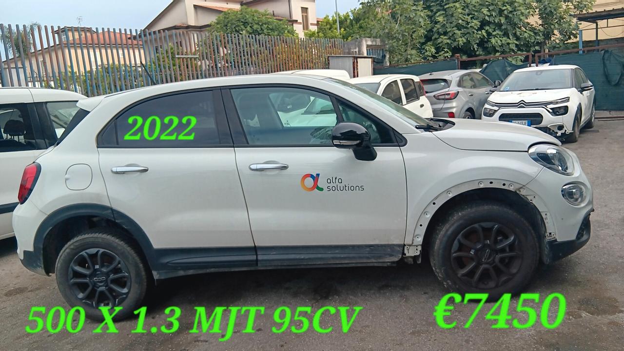 Fiat 500X incidentata sinistrata mondialcars 022
