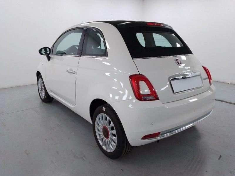 FIAT 500C 1.0 hybrid (Red) 70cv