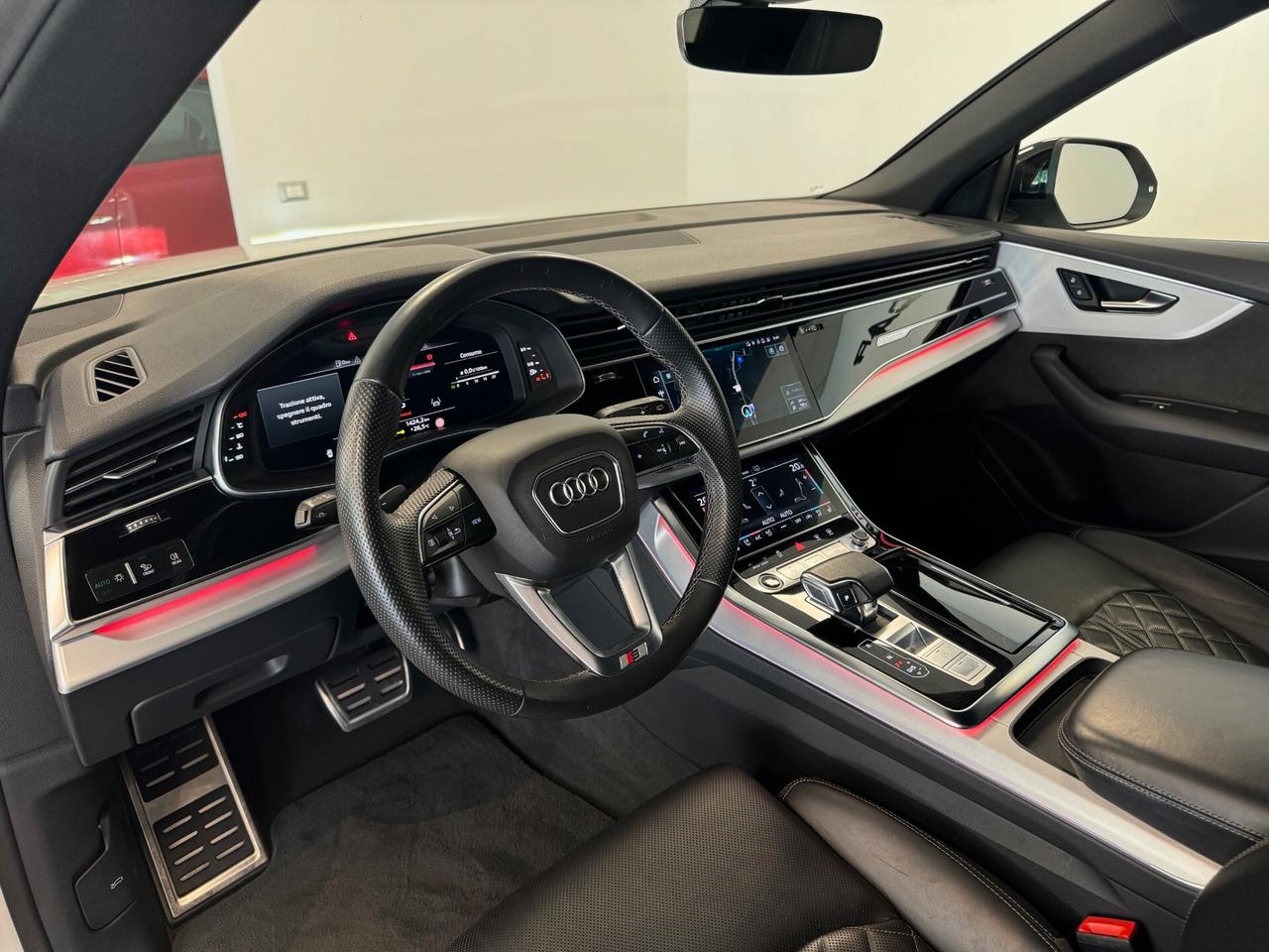 Audi Q8 50 TDI 286 CV quattro tiptronic Sport S LINE ASSE POSTERIORE STERZANTE 23"
