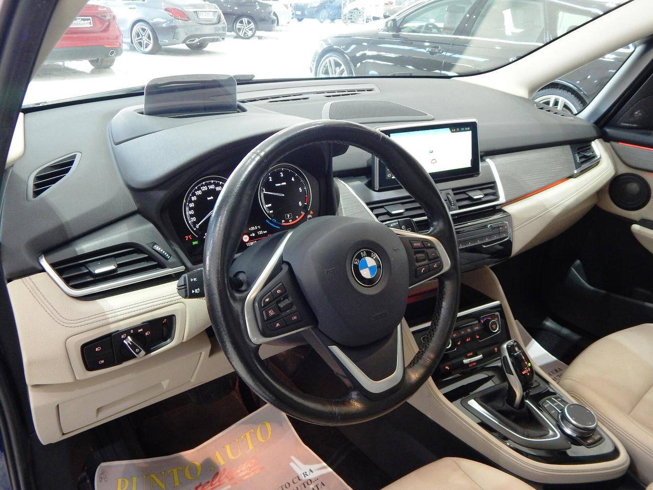 BMW 220 d Gran Tourer xdrive Luxury 7P. TETTO-NAVI-PELLE