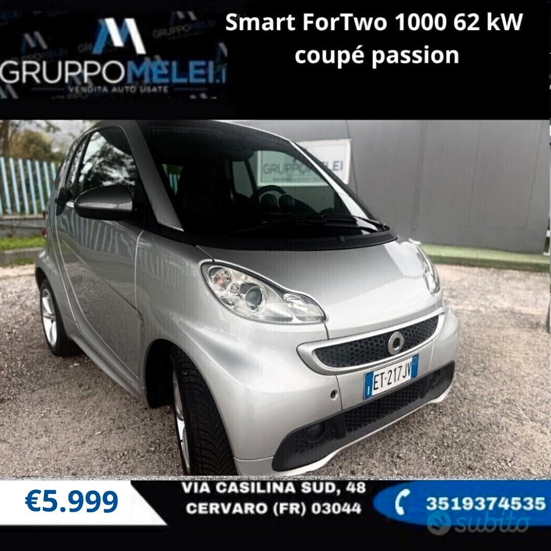 Smart ForTwo 1000 62 kW coupé passion