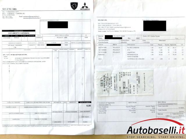 PEUGEOT 2008 136CV ELETTRICO GT-LINE 'UNICA PROPRIETARIA'