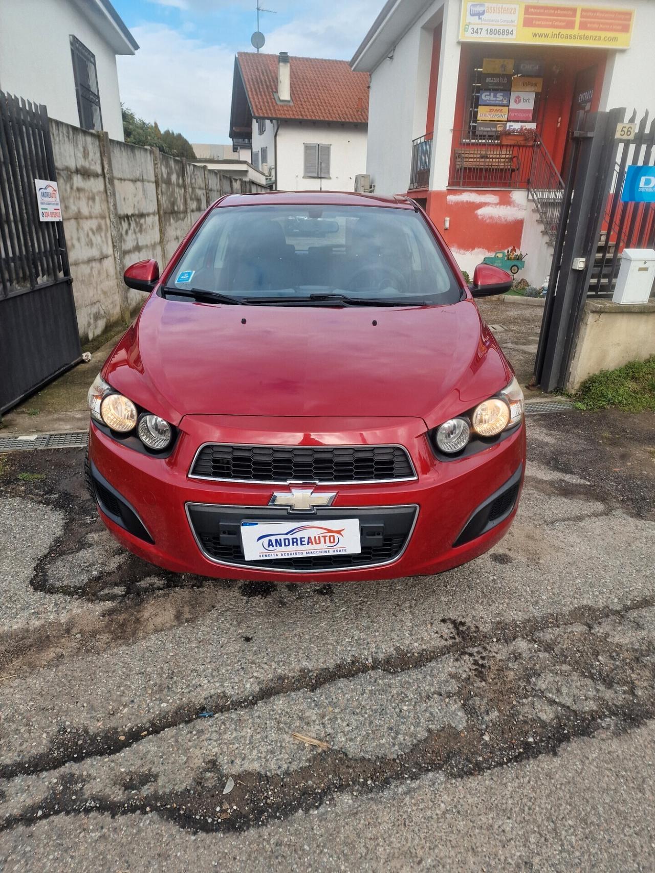 Chevrolet Aveo 1.2 86CV 5 porte LT unicopr.
