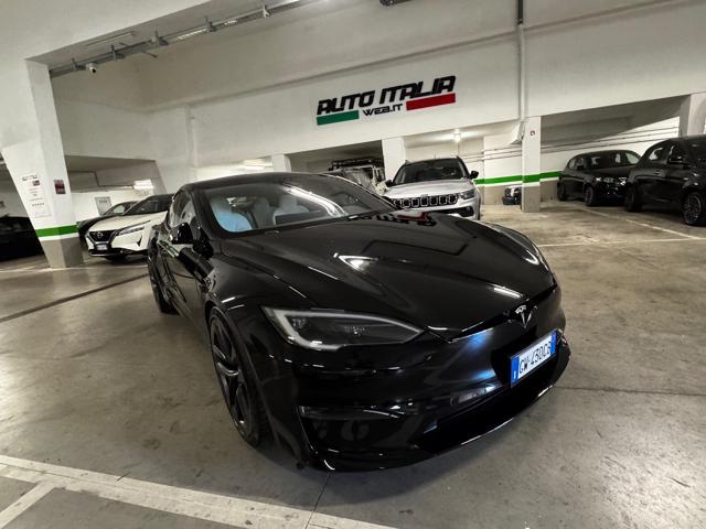 TESLA Model S LONG RANGE#C.LEGA21#VOLANTEYOKE#OPTICWHITE