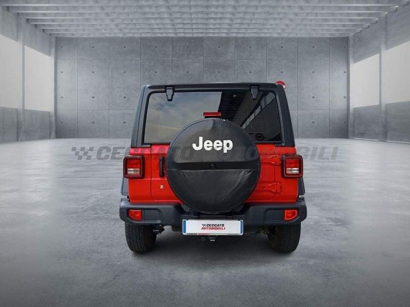 Jeep Wrangler IV 2018 Unlimited Unlimited 2.2 mjt II Sport auto