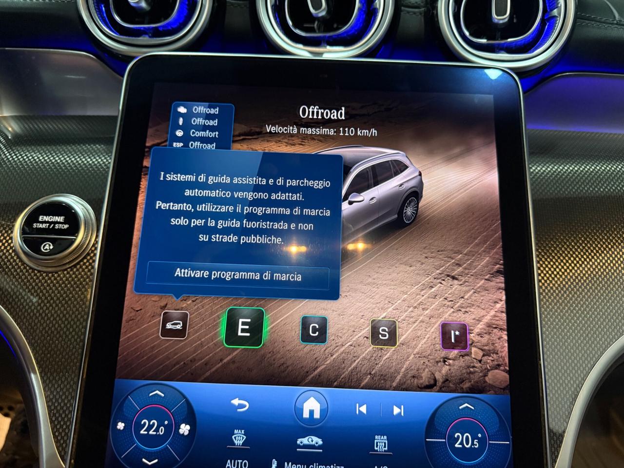 MB GLC220CV PREMIUM AMG NIGHT+TETTO/R20/TOP