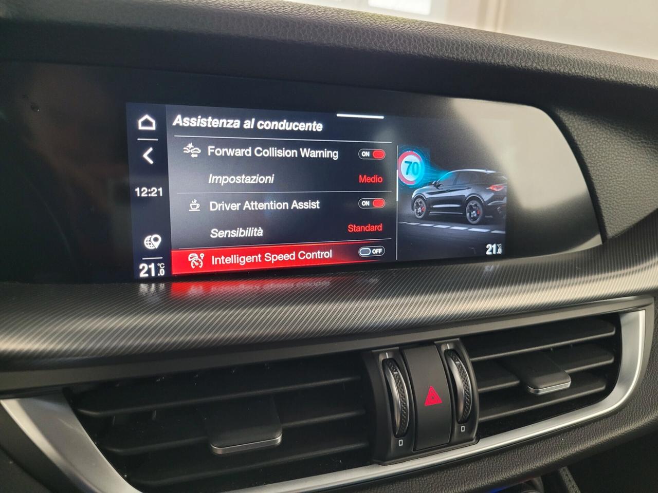 ALFA ROMEO STELVIO TURBO VELOCE Q4 AT8 2.2 MTJ 210CV TOTAL BLACK C20"
