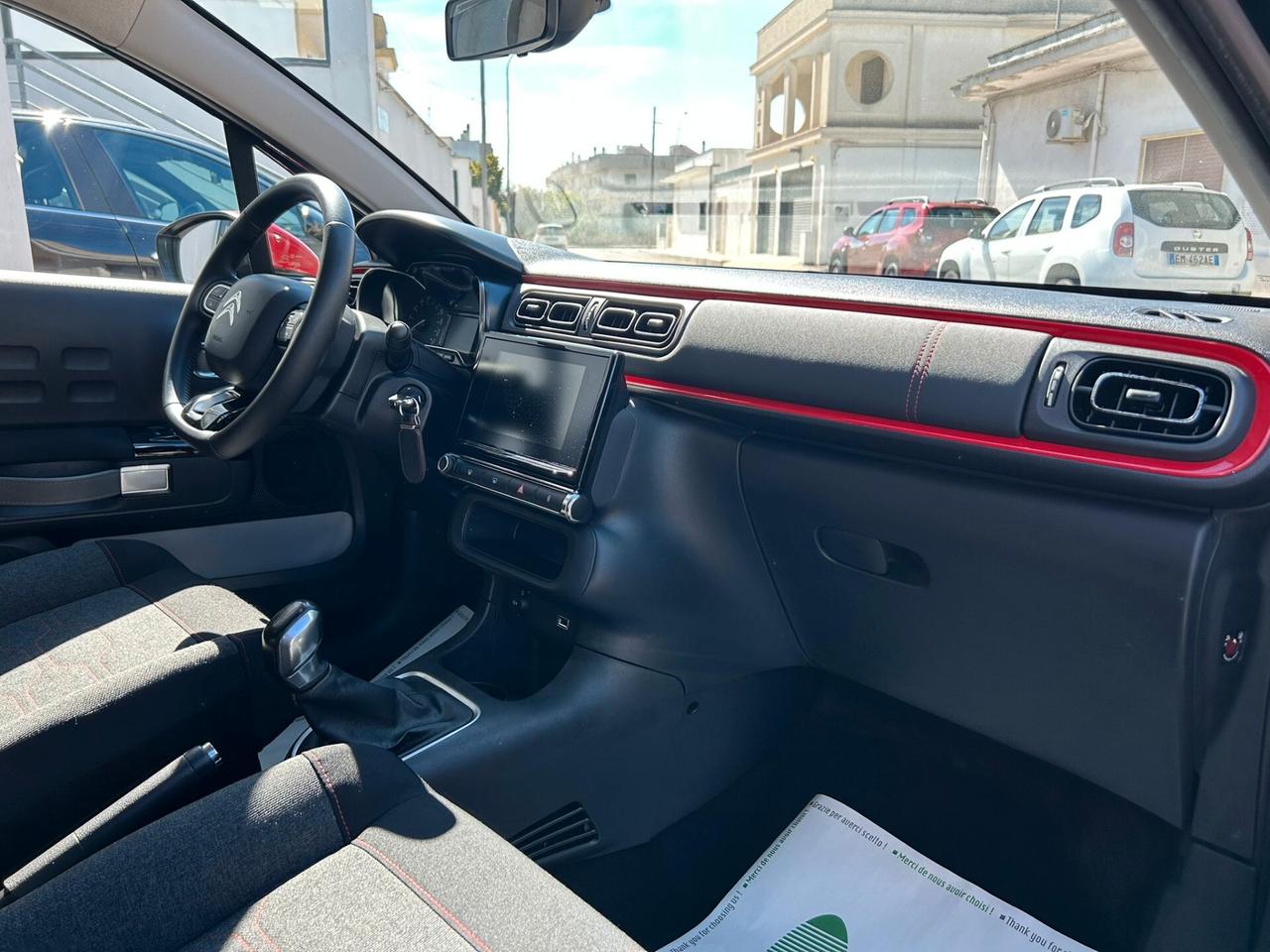 Citroen C3 1.6 HDI 100Cv SHINE Km85.000-2019