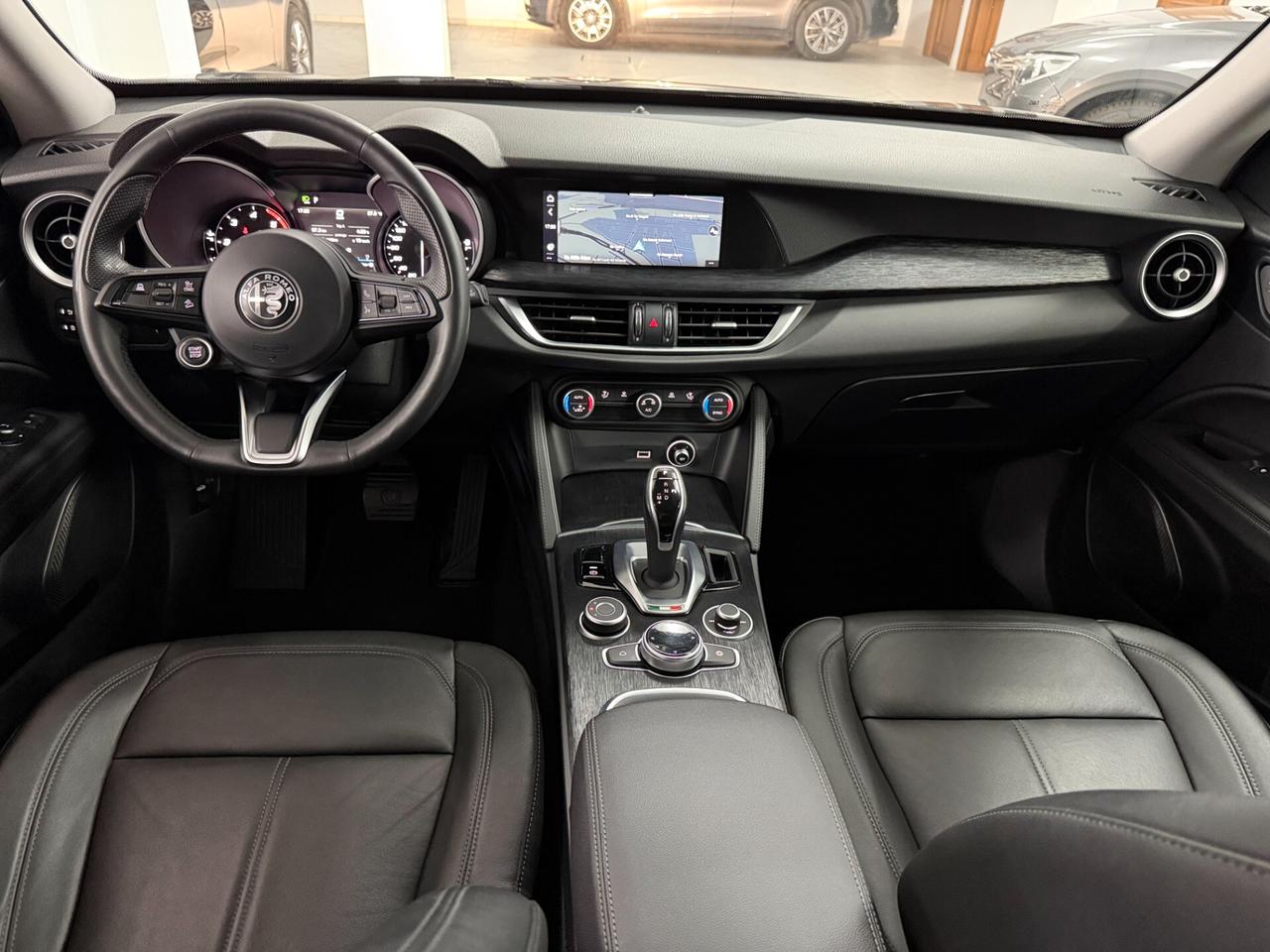 Alfa Romeo Stelvio 2.2 TD 190 CV EXECUTIVE AT8 Q4 PELLE TOTALE LIBRETTO TAGLIANDI TIMBRATO ALLARME CAMERA