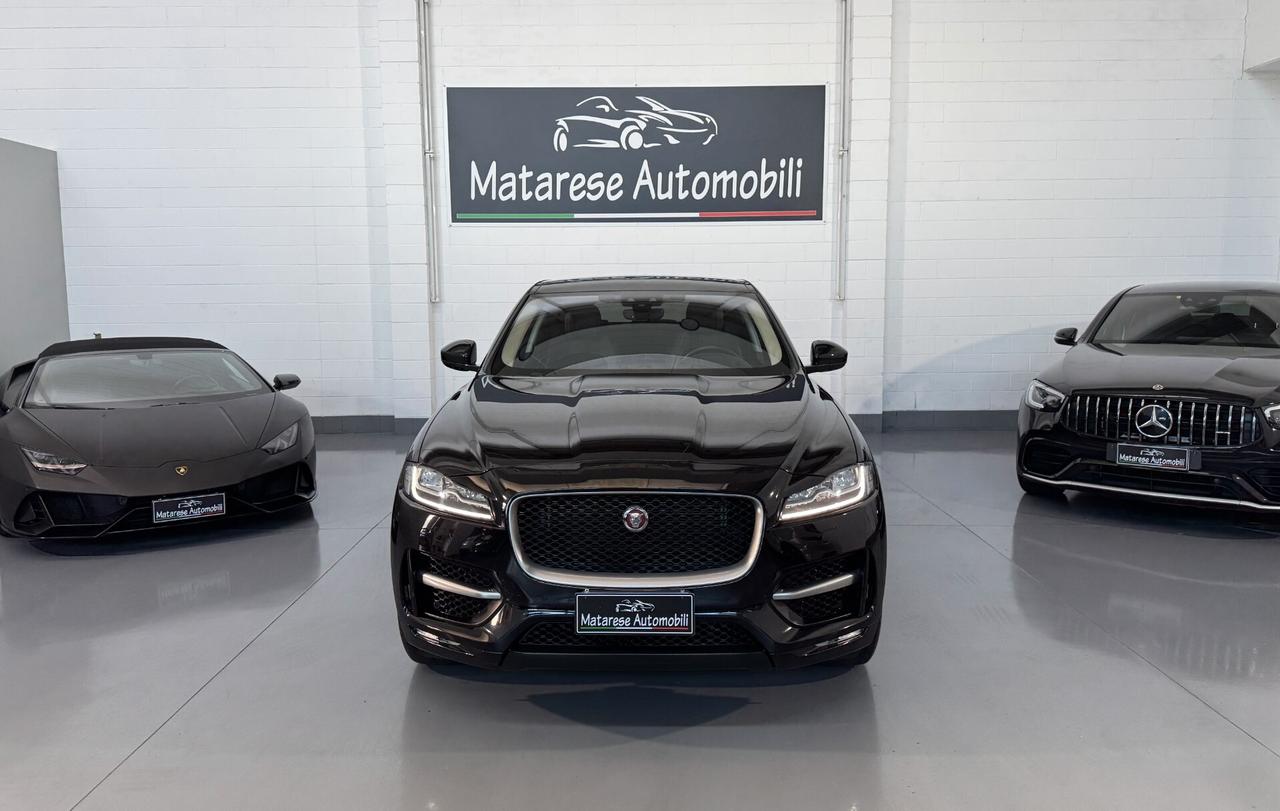 Jaguar F-Pace R-Sport 2.0cc 180cv AWD CarPlay Finanziabile